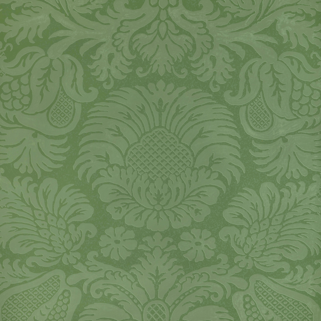 LEE JOFA BUNNY WILLIAMS ARCADIA WALLPAPER HANCOCK PAPER - GREEN P2022107.3.0