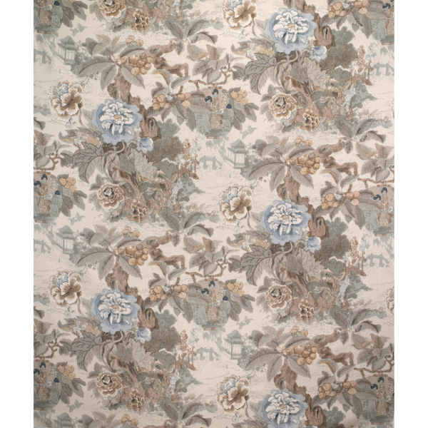 LEE JOFA CHINESE LANTERN II - PEBBLE upholstery fabric swatch for sample-first furniture planning