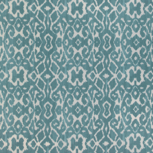 LEE JOFA CLARE PRINTS TOPONAS PRINT - SKY upholstery fabric swatch for sample-first furniture planning