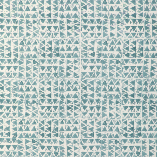 LEE JOFA CLARE PRINTS YAMPA PRINT - MIST upholstery fabric swatch for sample-first furniture planning