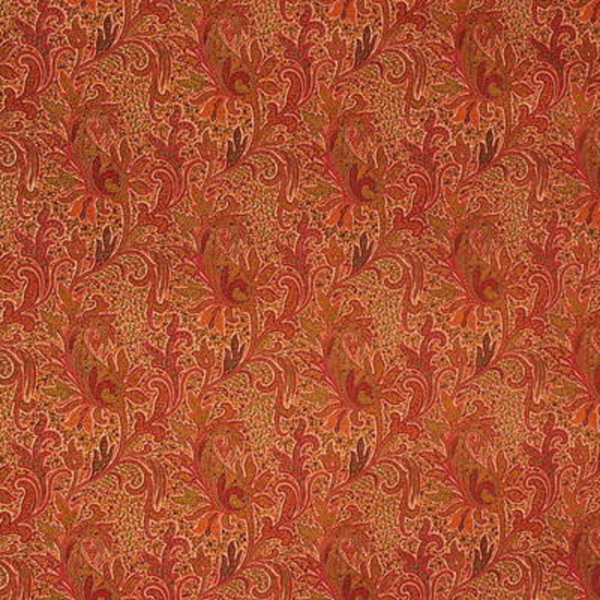 LEE JOFA DAVID EASTON DESIGNS VOLUME I JAIPUR PAISLEY - CORAL 2003190.7.0 - Limited Stock