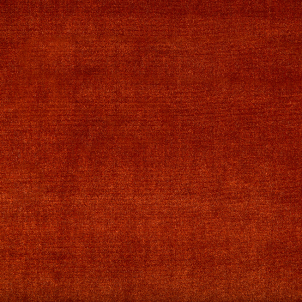 LEE JOFA DUCHESS VELVET - PAPRIKA upholstery fabric swatch for sample-first furniture planning