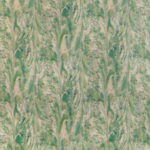 Garden Walk Taplow Print - Jade/leaf upholstery fabric swatch