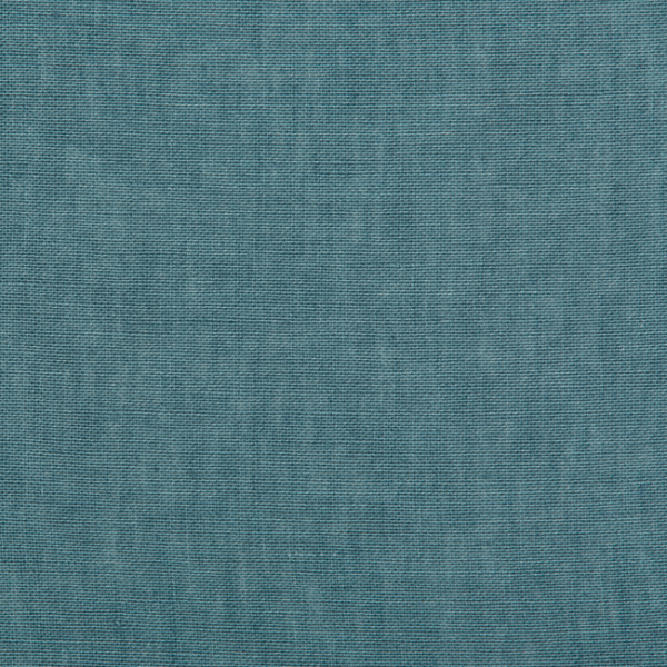 LEE JOFA HILLCREST LINEN HILLCREST LINEN - TEAL upholstery fabric swatch for sample-first furniture planning