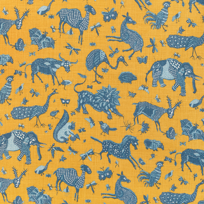 LEE JOFA LEE JOFA 200 JAVA JUNGLE LINEN - MAIZE 2023127.450.0