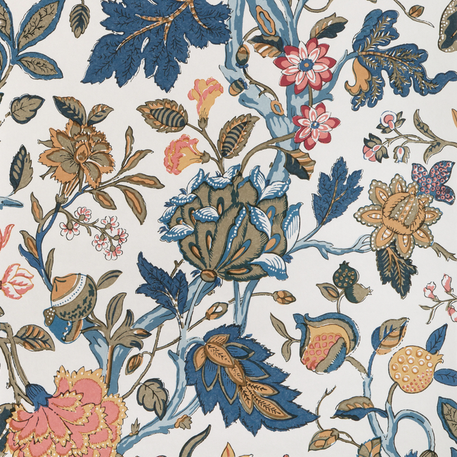 LEE JOFA LEE JOFA 200 WALLCOVERING HAZELWOOD PAPER - INDIGO P2023119.55.0