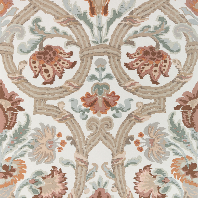 LEE JOFA LEE JOFA 200 WALLCOVERING NEW SEVILLA PAPER - CLAY P2023130.121.0