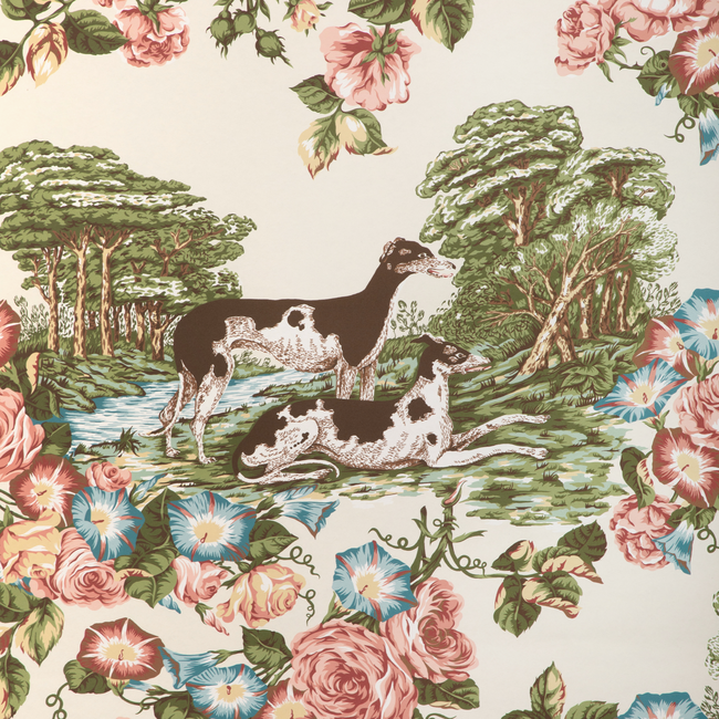 LEE JOFA LEE JOFA 200 WALLCOVERING WHIPPETS PAPER - IVORY P2023120.1.0