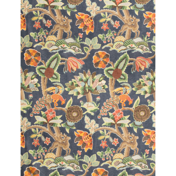 LEE JOFA LEYLAND PRINT - BLUE/MULTI 2017133.5.0