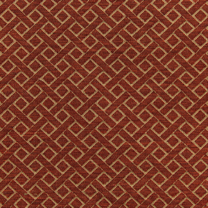 Linford Weaves Maldon Weave - Brick upholstery fabric swatch