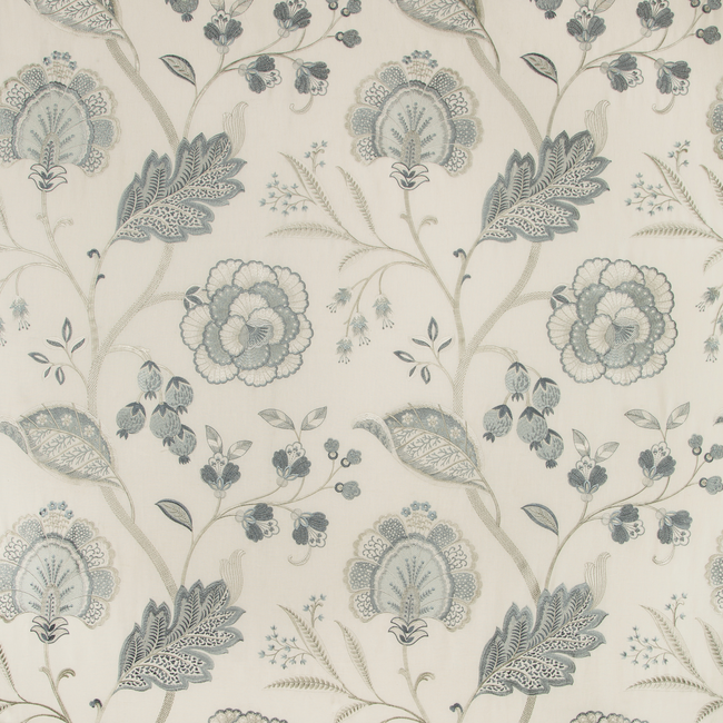 LEE JOFA MANOR HOUSE ASTON EMBROIDERY - FROST 2019100.115.0