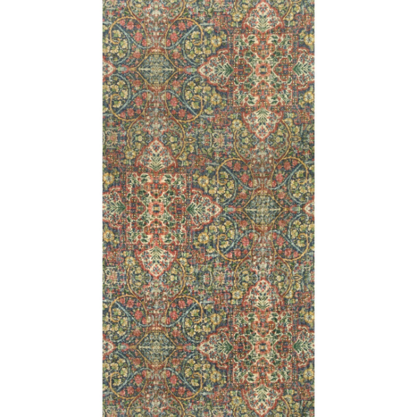 LEE JOFA MANOR HOUSE BROMLEY PRINT - MULTI upholstery fabric swatch for sample-first furniture planning