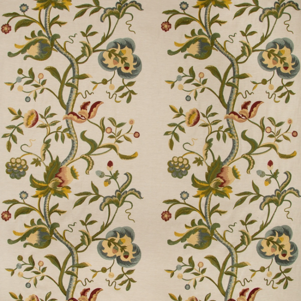 LEE JOFA MANOR HOUSE DORTON EMBROIDERY - MULTI 2019107.349.0