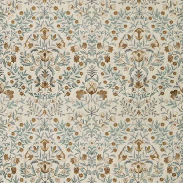 LEE JOFA MANOR HOUSE LUXFORD EMBROIDERY - MIST 2019110.115.0