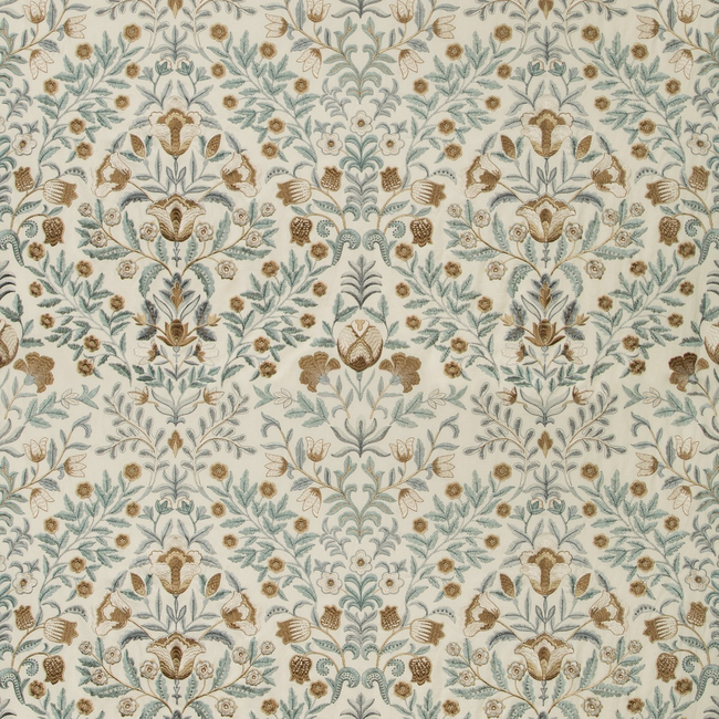 LEE JOFA MANOR HOUSE LUXFORD EMBROIDERY - MIST 2019110.115.0