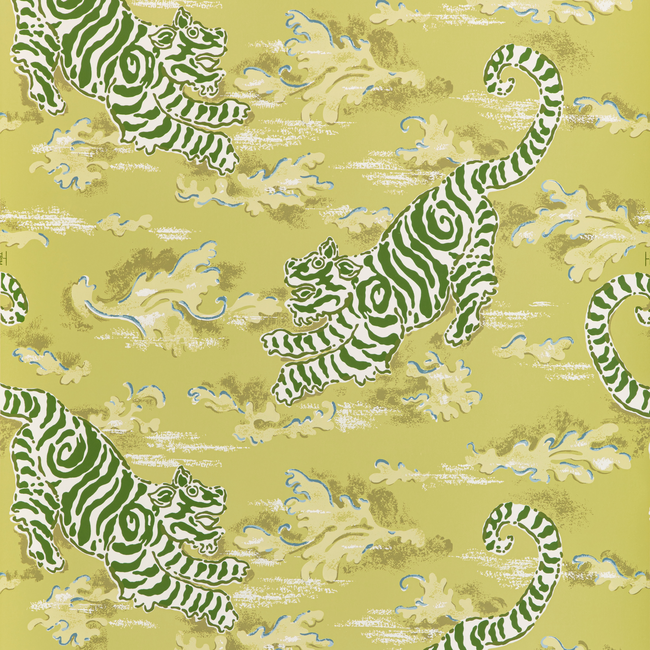 LEE JOFA MINDORO WALLPAPER BONGOL PAPER - KIWI P2020107.235.0
