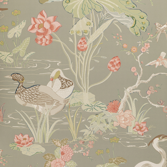 LEE JOFA MINDORO WALLPAPER LUZON PAPER - FAWN P2020105.1067.0
