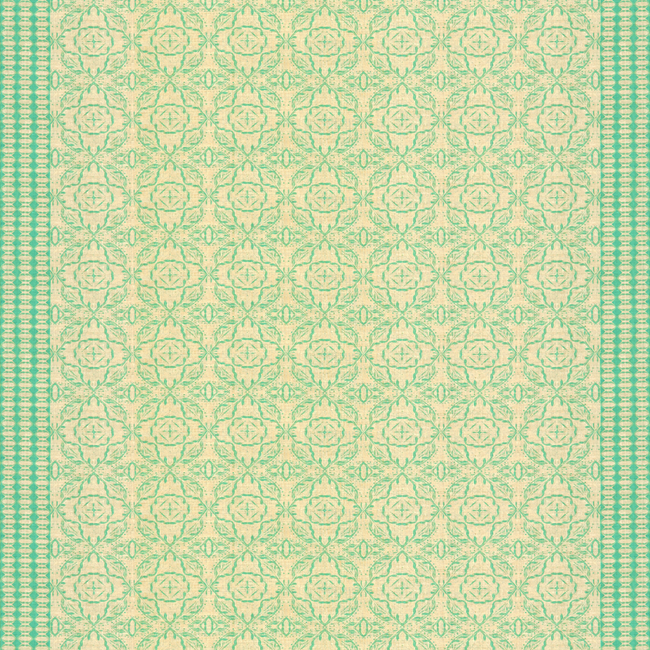 LEE JOFA MODERN ALLEGRA HICKS GARDEN COLLECTION MAZE - AQUA GWF-3506.13.0