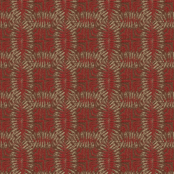 LEE JOFA MODERN ALLEGRA HICKS ISLANDS COLLECTION CALYPSO - RUBY upholstery fabric swatch for sample-first furniture planning
