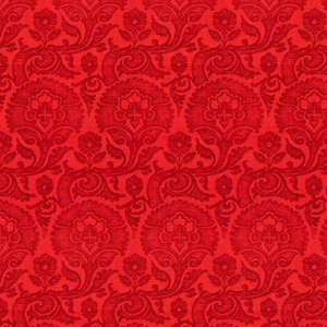 Modern Ashley Hicks Textures Bargello - Scarlet upholstery fabric swatch