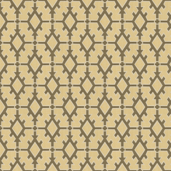 LEE JOFA MODERN DAVID HICKS BY ASHLEY HICKS SOLARIUM VOLUME I TIGGER - GOLD upholstery fabric swatch for sample-first furniture planning