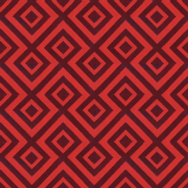 LEE JOFA MODERN DAVID HICKS BY ASHLEY HICKS VOLUME 3 FIORENTINA VEL - RED GWF-3313.919.0 - Discontinued