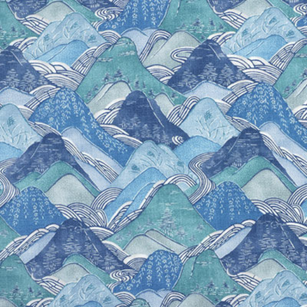 LEE JOFA MODERN KELLY WEARSTLER I EDO LINEN - TEAL upholstery fabric swatch for sample-first furniture planning