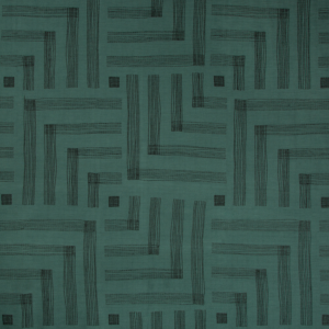 Modern Kelly Wearstler Iv Pastiche - Spruce/jet upholstery fabric swatch