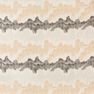 Modern Kelly Wearstler V Cascadia - Basalt upholstery fabric swatch