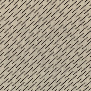 Modern Kelly Wearstler Vi Esker Weave - Ebony/ivory upholstery fabric swatch