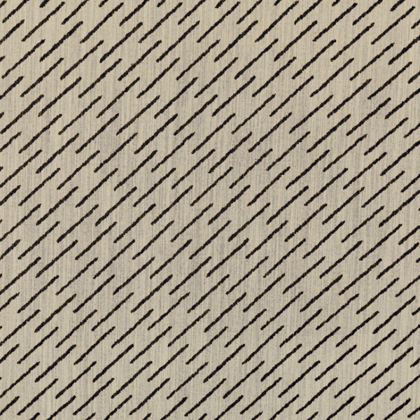 LEE JOFA MODERN KELLY WEARSTLER VI ESKER WEAVE - EBONY/IVORY upholstery fabric swatch for sample-first furniture planning