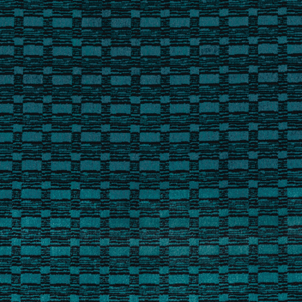 LEE JOFA MODERN KELLY WEARSTLER VI LURE - JADE/ONYX upholstery fabric swatch for sample-first furniture planning