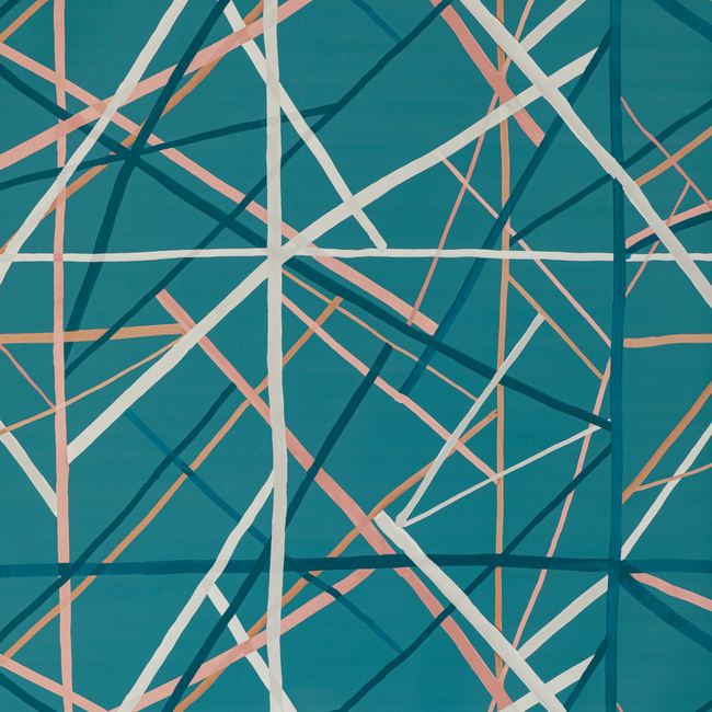 LEE JOFA MODERN KELLY WEARSTLER VI SIMPATICO PAPER - TEAL GWP-3725.335.0