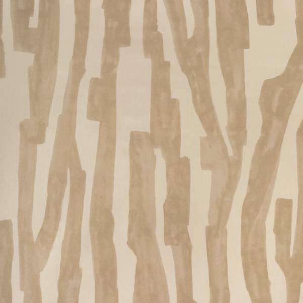 LEE JOFA MODERN KELLY WEARSTLER VII INTARGIA - BUFF upholstery fabric swatch for sample-first furniture planning