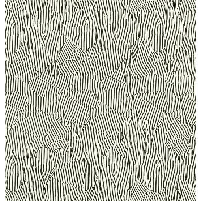 LEE JOFA MODERN KELLY WEARSTLER WALLPAPERS II AVANT - IVORY/BLACK GWP-3500.18.0