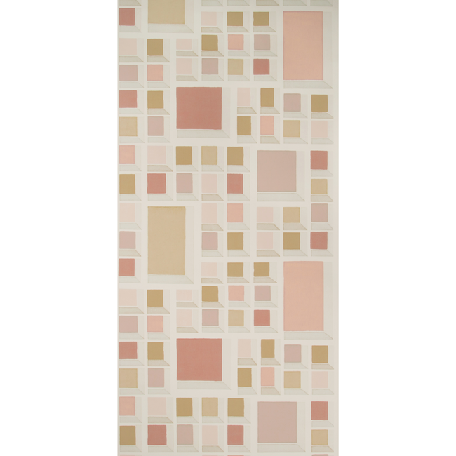LEE JOFA MODERN KELLY WEARSTLER WALLPAPERS III RARITY PAPER - BLUSH/IVORY GWP-3700.117.0