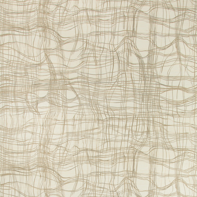 LEE JOFA MODERN KELLY WEARSTLER WALLPAPERS IV ENTANGLE PAPER - ALMOND GWP-3716.161.0