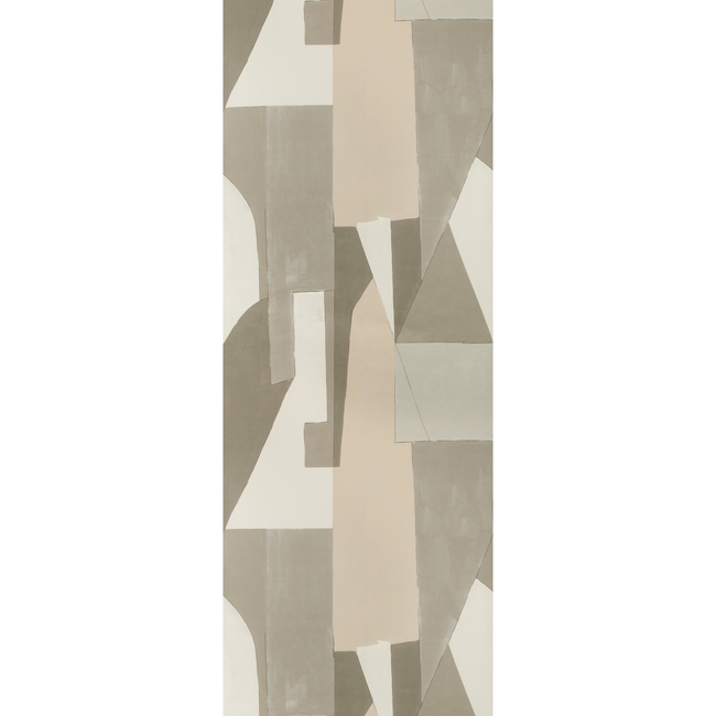 LEE JOFA MODERN KELLY WEARSTLER WALLPAPERS V DISTRICT PAPER - ALABASTER GWP-3721.116.0