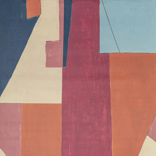 LEE JOFA MODERN KELLY WEARSTLER WALLPAPERS V DISTRICT PAPER - CLARET GWP-3721.795.0