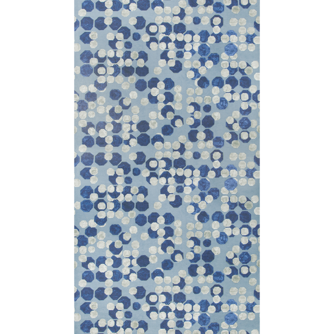 LEE JOFA MODERN KELLY WEARSTLER WALLPAPERS V HEX PAPER - MARINE GWP-3724.505.0