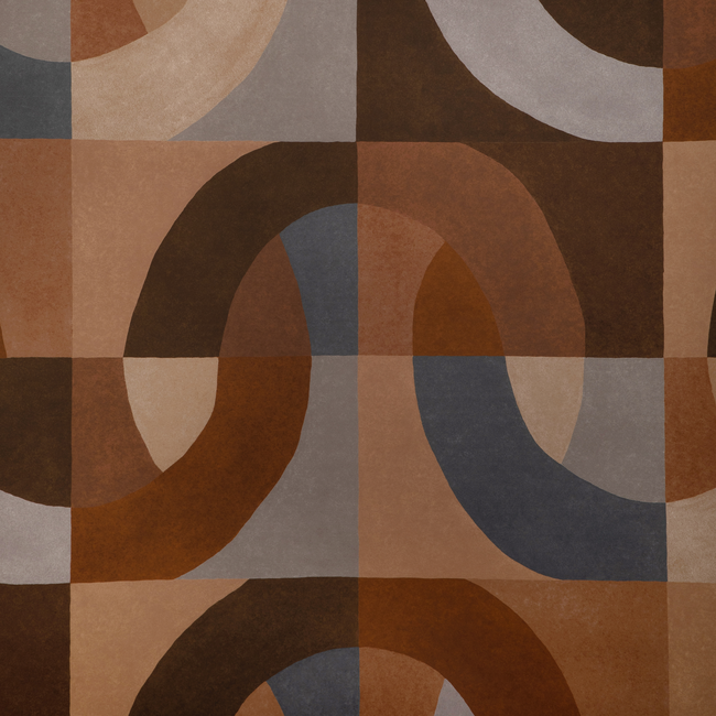 LEE JOFA MODERN KELLY WEARSTLER WALLPAPERS VII COLONNADE PAPER - CINNABAR GWP-3731.624.0