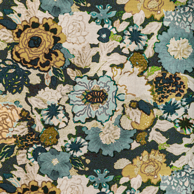LEE JOFA MODERN RHAPSODY ARIOSO PRINT - MARINE/CITRON GWF-3774.450.0