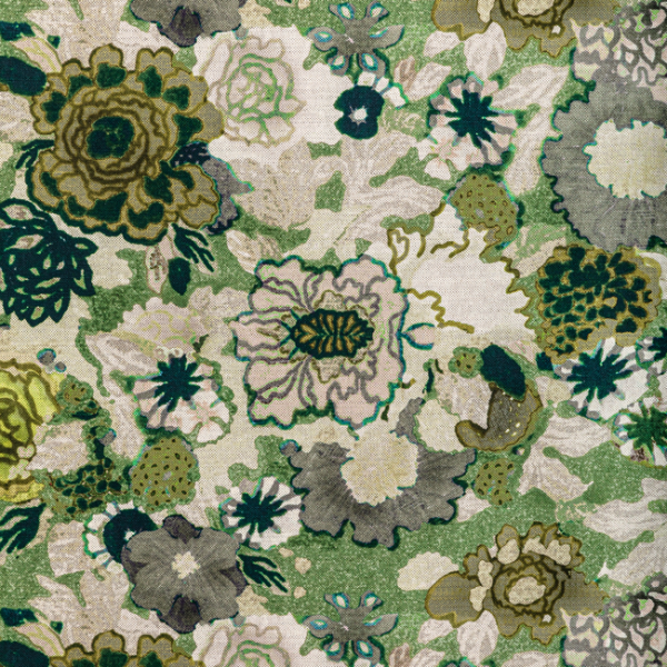 LEE JOFA MODERN RHAPSODY ARIOSO PRINT - STONE/JADE GWF-3774.311.0