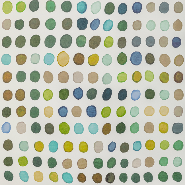 LEE JOFA MODERN RHAPSODY WALLPAPER TWISTER PAPER - KIWI/SLATE GWP-3726.352.0