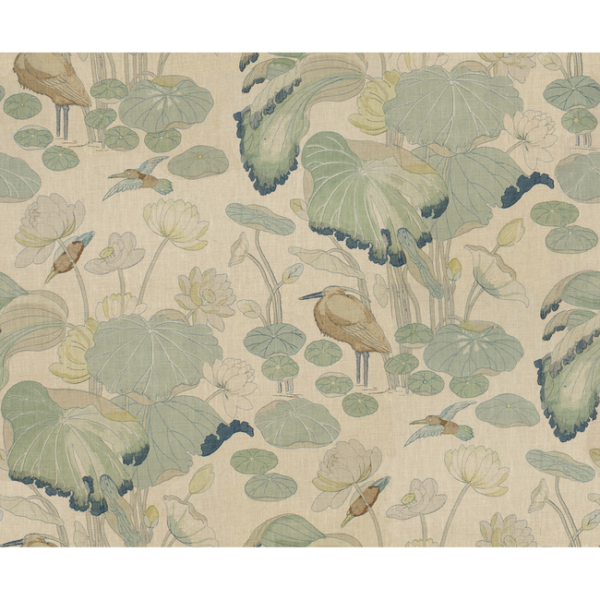 LEE JOFA NYMPHEUS TWILL - FROST/SEA 2016100.311.0