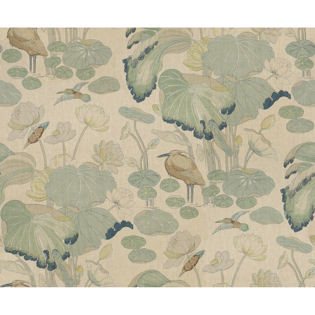 LEE JOFA NYMPHEUS TWILL - FROST/SEA 2016100.311.0