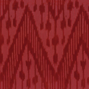 Oscar De La Renta Iii Caravan - Red upholstery fabric swatch