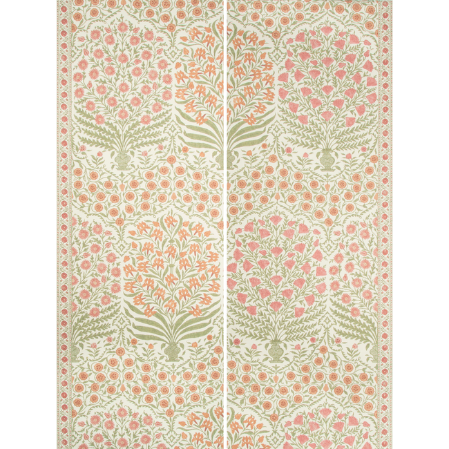 LEE JOFA OSCAR DE LA RENTA WALLPAPER SAMEERA PAPER - SPICE/BERRY P2017100.924.0