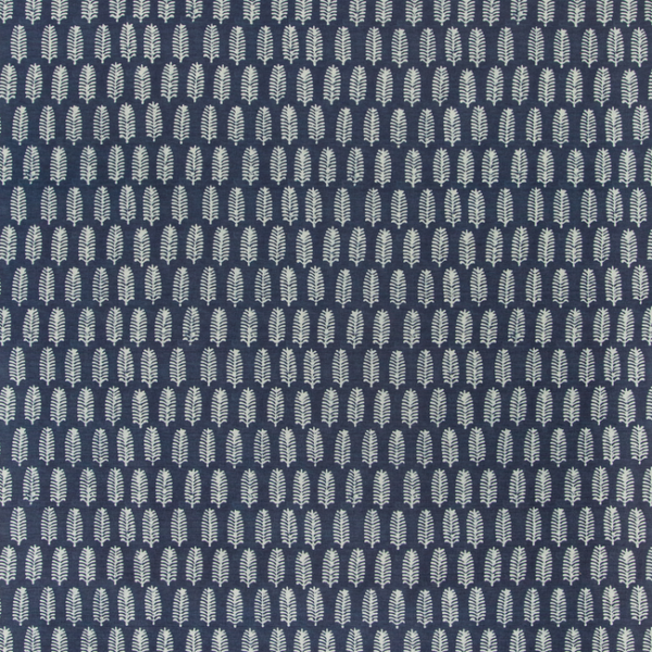 LEE JOFA PALMIER - INDIGO upholstery fabric swatch for sample-first furniture planning