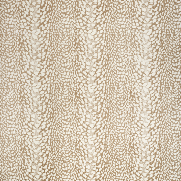 LEE JOFA PAOLO MOSCHINO OCELOT - TAUPE upholstery fabric swatch for sample-first furniture planning